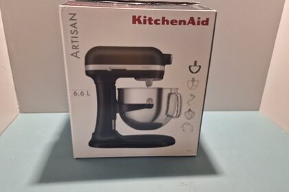 KitchenAid Artisan 5KSM70SHXEBM Küchenmaschine 6,6L 375W