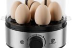 Eierkocher 7 Eier elektrischer Edelstahl Kocher