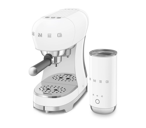 SMEG Set Espressomaschine und Milchaufschäumer Kaffeemaschine