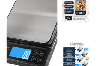Digitale Küchenwaage BOMATA 0.1g Präzision 5kg