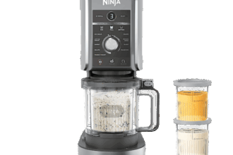 Ninja Creami Deluxe 10-in-1 Eismaschine in Silber | NC502EU | von SharkNinja