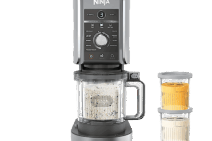 Ninja Creami Deluxe 10-in-1 Eismaschine in Silber | NC502EU | von SharkNinja