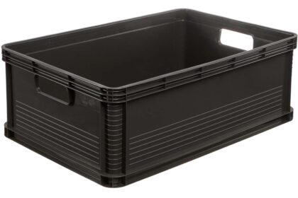keeeper EURO-BOX 'Robert' stapelbar, 60 x 40 x 22 cm, 45 l, graphite