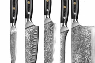 Damastmesser Küchenmesser 67 Schichten Damaststahl Chef