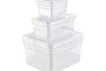 keeeper 8er-Set Aufbewahrungsbox "Bea" 3 x 1,7 l, 2 x 5,5 l, 3 x 18 l, transparent