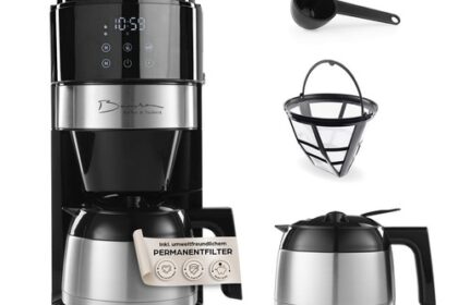 Barista Filterkaffeemaschine mit verstellbarem Mahlwerk Pro