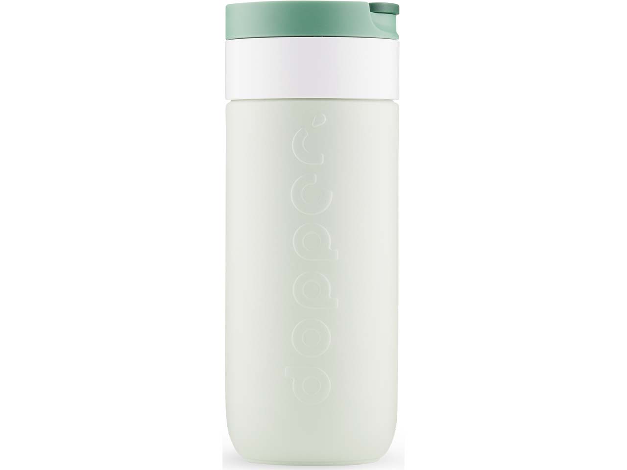 Dopper Isolierbecher "Travel Mug" 400 ml inkl. 1-farbigem Aufdruck, forest green