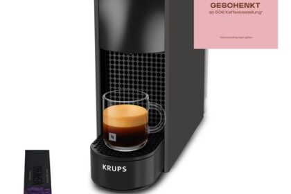 Krups XN110N Essenza Mini Mattschwarz Nespresso