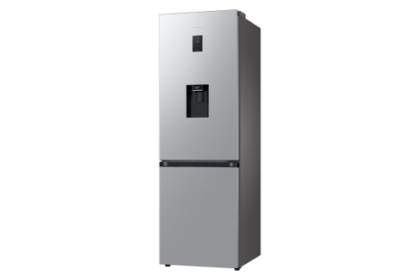 Samsung Kühl-Gefrierkombination mit Wasserspender, 185 cm, AI Energy Mode und No Frost+, EEK: C, 341 L Silber