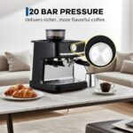 Profi Kaffeemaschine, 20 Bar Espressomaschine mit